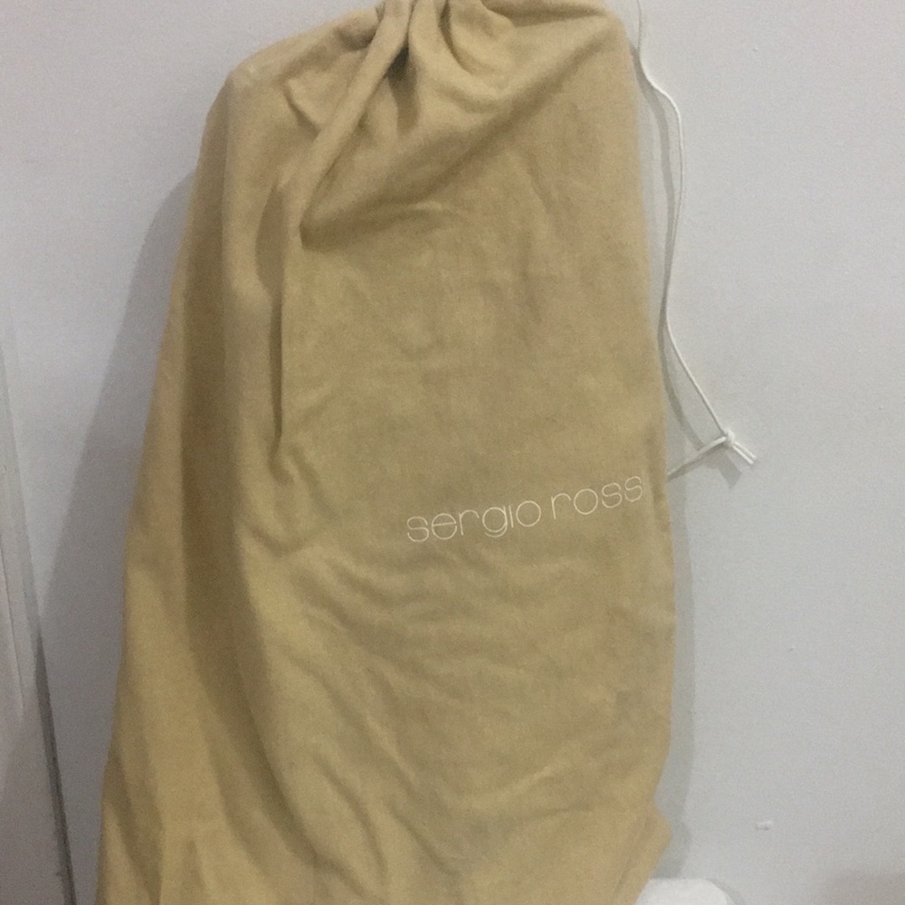 All leather tall boots